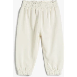 Basic Jogger Eşofman Altı Beli Lastikli Şardonlu Pamuklu