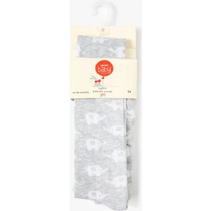 Külotlu Çorap Fil Desenli