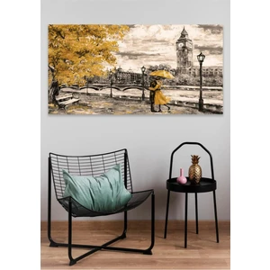 AR AJANS KANVAS TABLO Romantik Sonbahar Duvar Kanvas Tablo ART0023