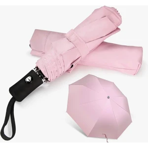 Tam  Otomatik Çanta Boy Pembe Şemsiye
