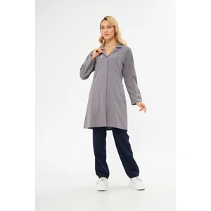 Hastane Önlüğü Alpaka Bayan Gri