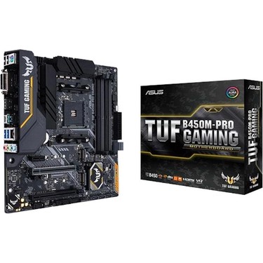 Asus Tuf B450M-PRO Gamıng Amd Am4 Ddr4 Micro Atx Anakart Fiyatı