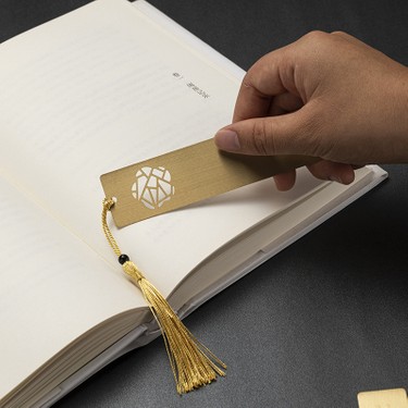 Luoxinguo Okuma Zarif Kutulu Pirinç Kitap Ayracı Kore Fiyatı