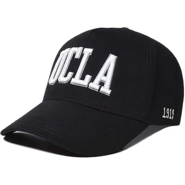 Ucla Ranch Siyah Baseball Cap Nakışlı Unisex