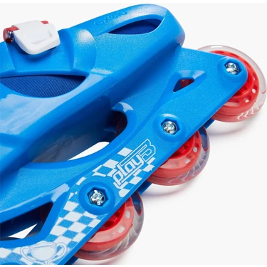 Decathlon Oxelo Çocuk Paten - Mavi / Kırmızı - Play