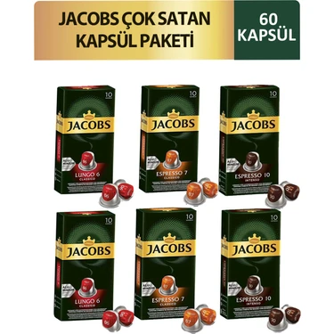 Jacobs  Jacops Kapsül Tanışma Paketi 60