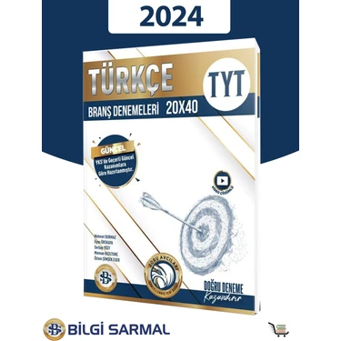 Bilgi Sarmal Yayınları 2024 TYT Türkçe 20 x 40 Branş