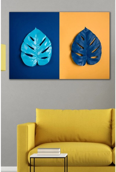 AR AJANS KANVAS TABLO  Cold Leaves Kanvas Tablo ART00209