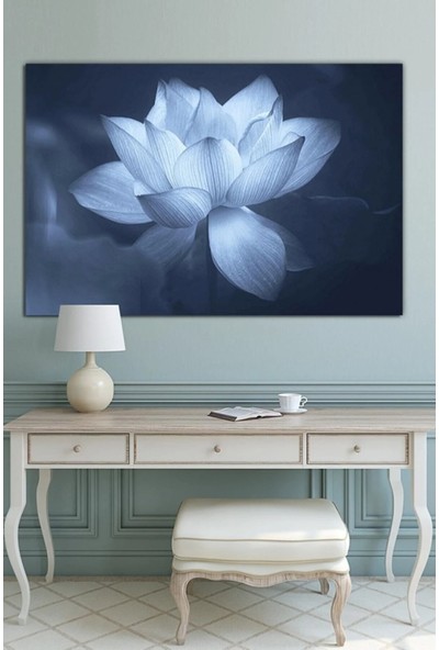 AR AJANS KANVAS TABLO Lotus Çiçeği ve Huzur Yaşam Dekoratif Kanvas Tablo AR061