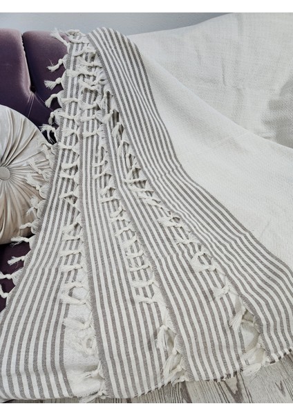 %100 Pamuk Bej Koltuk, Kanepe, Çekyat Örtüsü 180 x 300 fiyatları