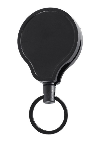 Siyah Dış Mekan Hırsızlığa Karşı Rozet Makaraları 70CM Geri Çekilebilir Uzunluk 360° Dönebilen Kemer Çok Amaçlı Kanca Dış Mekan Anahtarlık Tutucu (Yurt Dışından)