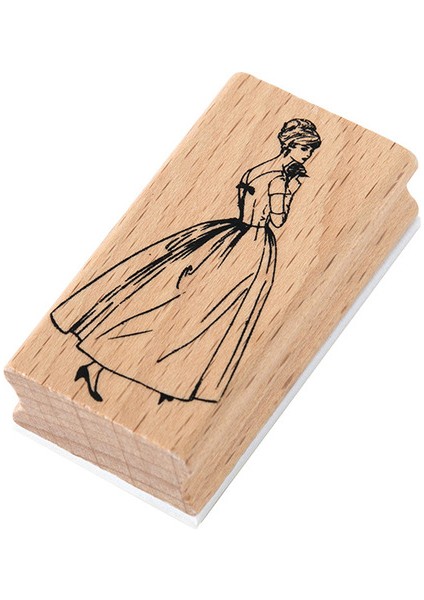 Stil 6 Vintage Karakter Moda Model Ahşap Lastik Damga Scrapbooking Deco Dıy Zanaat Standart Ahşap Pullar Günlüğü Önemsiz Günlük Kayıt (Yurt Dışından)