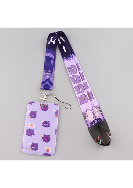 Stil 6 Cadılar Bayramı Hayalet Kordon Sevimli Karikatür Anime Boyun Askısı Anahtar Kordon Kımlık Kartı Spor Telefonu USB Kımlık Tutucu Dıy Boyunluklar (Yurt Dışından)