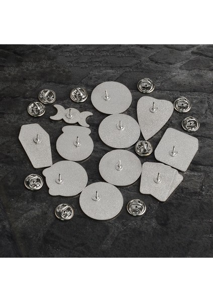 Tabut Cadılar Daha Iyisini Yapar Cadı Ruh Çağırma Büyüsü Kara Ay Rozetleri Rozetler Broşlar Yaka Iğnesi Emaye Iğne Sırt Çantası Çanta Aksesuarları Cadı Iğnesi (Yurt Dışından) fırsatları