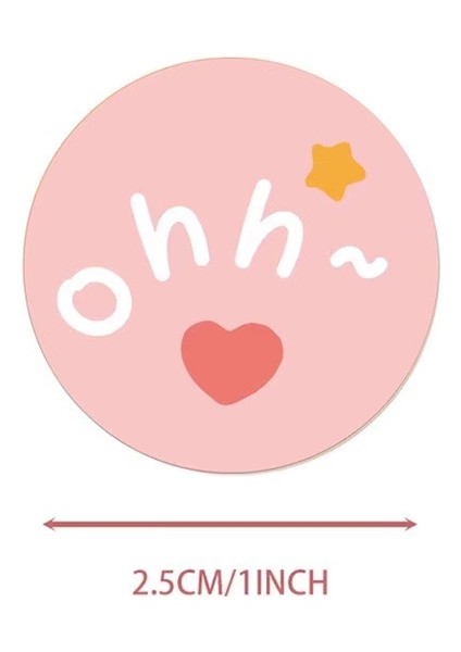 QY1833-100PCS 100-500PCS Sevimli Karikatür Sızdırmazlık Çıkartmaları 1 Inç Hayvan Karalama Defteri Zarf Hediye Dekor Etiketleri Çocuk Kırtasiye Etiket (Yurt Dışından) modelleri