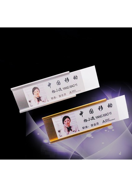 Altın MAGNET70X22MM 10 Adet/1 Grup Metal Manyetik Isim Etiketi Rozet Tutucu Mıknatıs/pin Rozetleri Kart Kımlık Sahipleri Çalışma Çalışan Kartı (Yurt Dışından) fiyatları