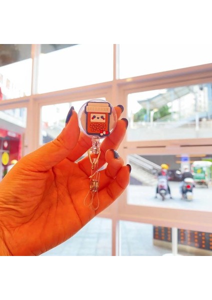 Stil 8 1 Adet Geri Çekilebilir Makaralı Isimlik Klipleri Hemşire Doktor Hastane Tıbbi Çalışanlar Için Kawaii Kartvizitlik Aksesuarları (Yurt Dışından)