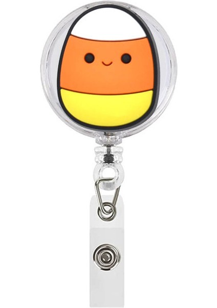 SSK-XH-566-10 1 Parça Kawaii Hayvan Domuz Rozet Makaraları Karikatür Sevimli Piglet Rozet Makaraları Çalışma Kartı Kımlık/ıc Kart Tutucu Aksesuarları (Yurt Dışından)