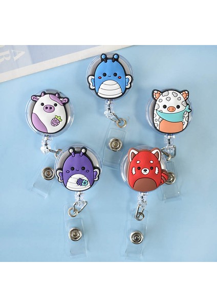 SSK-XH-566-10 1 Parça Kawaii Hayvan Domuz Rozet Makaraları Karikatür Sevimli Piglet Rozet Makaraları Çalışma Kartı Kımlık/ıc Kart Tutucu Aksesuarları (Yurt Dışından) indirimleri