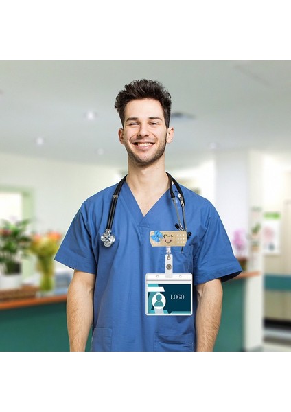 C Tipi Rozet Makarası Hemşireler Doktorlar Isim Rozeti Makara Kimlik Sahipleri Göğüs Etiketi Klip Flet Nakış Geri Çekilebilir Şırınga Kalp Çalışma Geçiş Kartı Klip Makarası (Yurt Dışından) indirimleri