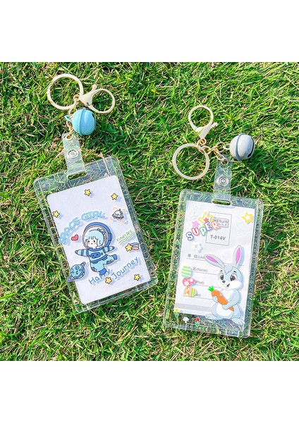 Stil 10 Karikatür Şeffaf Akrilik Kredi Kartı Tutucu Kılıf Kadınlar Için Kız Sevimli Öğrenci Otobüsü Kımlık Kartı Kapak Koruma Anahtarlık Çan (Yurt Dışından) fiyatları