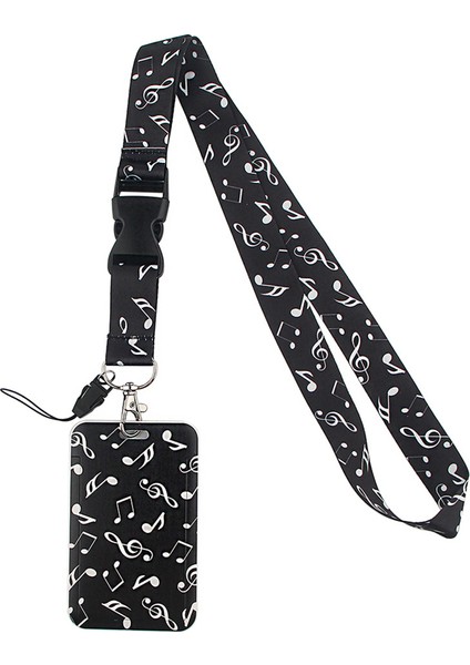 Boyun Askısı Tutucu Piyano Notları Kordon Boyun Askısı Sanat Anime Moda Boyunluklar Otobüs Kımlık Adı Çalışma Kartı Tutucu Aksesuarları Süslemeleri Çocuklar Hediyeler (Yurt Dışından) indirimleri