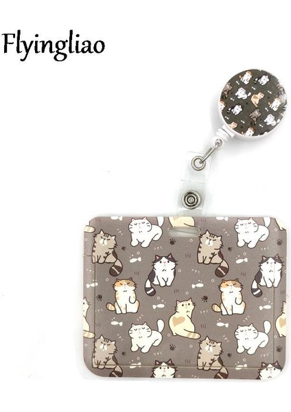 Stil 6 Gri Güzel Sevimli Karikatür Sevimli Kredi Kartı Tutucu Kordon Kadın Erkek Çocuk Öğrenci Geri Çekilebilir Rozet Makara Kımlık Adı Otobüs Klipleri Kart (Yurt Dışından) fiyatları