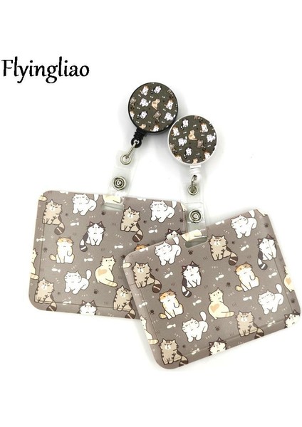 Stil 6 Gri Güzel Sevimli Karikatür Sevimli Kredi Kartı Tutucu Kordon Kadın Erkek Çocuk Öğrenci Geri Çekilebilir Rozet Makara Kımlık Adı Otobüs Klipleri Kart (Yurt Dışından) indirimleri