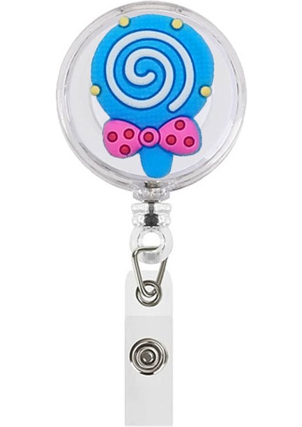 Ssk-Xh-86-12 1 Pcs Karikatür Lolipop Şeker Rozet Makarası Hemşire Doktor Öğrenci Rozet Makarası Geri Çekilebilir Kımlık Rozeti Tutucu Ebe Hediye Hemşire Hediye (Yurt Dışından)