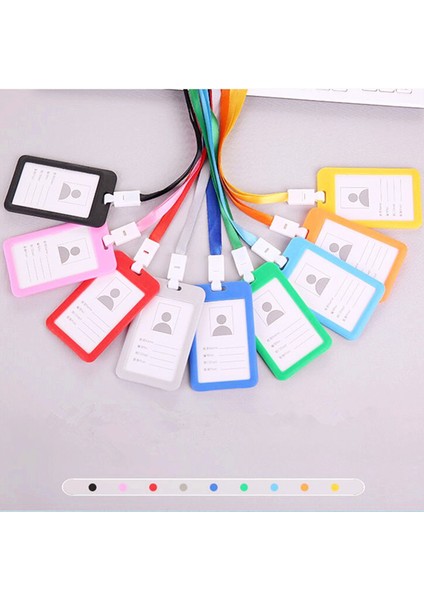 H-Turuncu Plastik Kimlik Kartı Tutucu Vıp Geçiş Rozetleri Koruyucu Özel Kulüp Derneği Sergi Logosu Askı Üyeliği Özel Kordon (Yurt Dışından) fırsatları