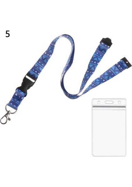 Stil 5 Kişilik Boyun Askısı Cep Telefonu Kordon Sevimli Boyunluklar Tuşları Için Kimlik Kartı Spor Salonu Telefon Askıları USB Rozeti Kordon Kamera Ipi (Yurt Dışından)
