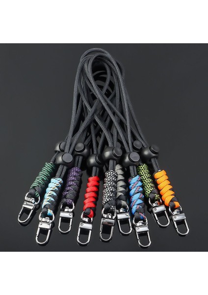 Stil 5 Paracord Anahtarlık Kordon Dönebilen Toka Yüksek Mukavemetli Paraşüt Kordon Açık Sırt Çantası Anahtarlık Boyun Asılı Halat (Yurt Dışından) fiyatları