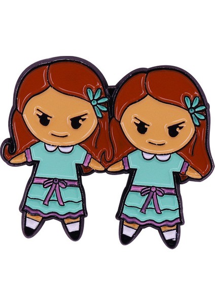 Stil 4 Sert Emaye Pimleri Süper Korkunç E N E N E N E N E N E N E N E N E Film Yaka Rozeti Koleksiyonu Evil Guy Killer Broş Spooky Cadılar Bayramı Takı Aksesuarları Hediyeler (Yurt Dışından)