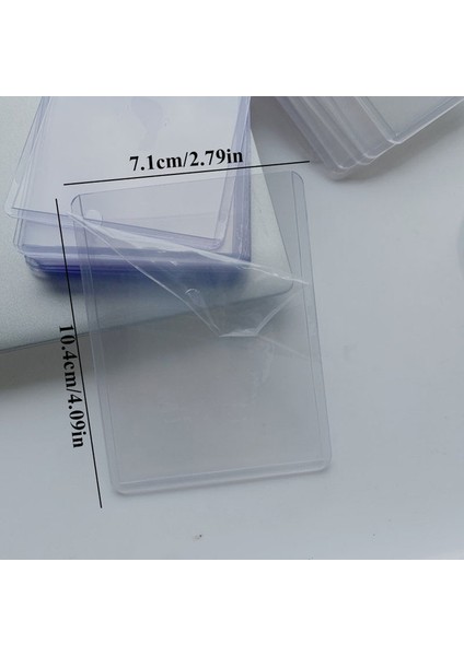 Mavi Pvc 3 Inç Yıldız Kart Tutucu Kol Ins Kore Tarzı Yıldız Küçük Kart Saklama Kitabı Tatlı Karikatür Aşk Kart Kapaklı Anahtar Kolye (Yurt Dışından)
