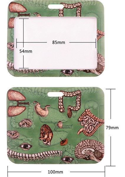 17 Insan Organları Boyunluklar Anahtarlık Kimya Boyun Askısı Telefon Düğmeleri Kimlik Kartı Tutucu Kordon Tuşları Için Dıy Asılı Halat Hemşire Hediye (Yurt Dışından) modelleri