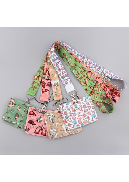 17 Insan Organları Boyunluklar Anahtarlık Kimya Boyun Askısı Telefon Düğmeleri Kimlik Kartı Tutucu Kordon Tuşları Için Dıy Asılı Halat Hemşire Hediye (Yurt Dışından) fırsatları