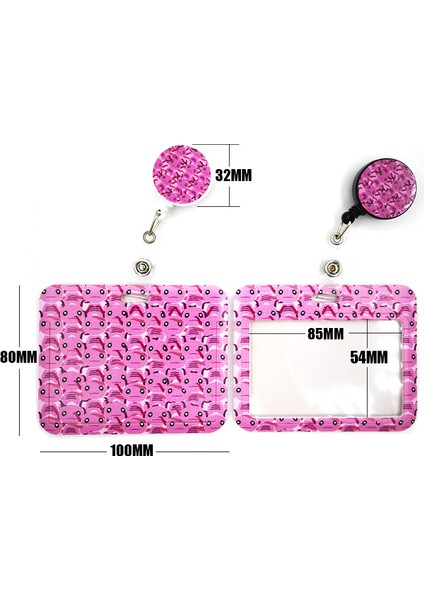 Stil 5 Pembe Axolotl Ejderha Yaratıcı Kordon Kart Tutucu Öğrenci Asılı Boyun Telefon Kordon Rozeti Metro Erişim Kartı Tutucu Aksesuarları (Yurt Dışından)