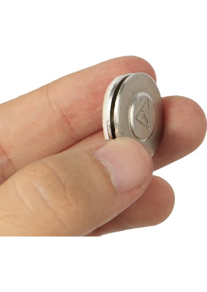 Bir 45X13MM 10 Adet Manyetik Yaka Kartı Etiketleri Mıknatıs Ekleri Bulma Destek Kendinden Yapışkanlı (Yurt Dışından)