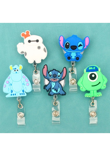 4 cm Karikatür Dikiş Tigger Eeyore Kart Aksesuarı Rozet Makara Tutucu Hemşire Işçiler Geri Çekilebilir Adı Enfermera Kız Erkek Kımlık Tutucu (Yurt Dışından) fiyatları