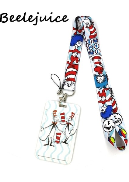 Stil 6 Siyah Kediler Kalpler Aşk Moda Kordon Kımlık Rozeti Tutucu Otobüs Geçiş Kılıfı Kapak Kayma Bankası Kredi Kartı Tutucu Askı Kart Tutucu Hediyeler (Yurt Dışından)