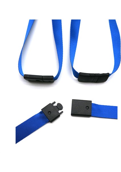 Emniyet Tokalı Turuncu Kordon Kart Sahipleri Için 1.5cm Geniş Boyun Askısı Isim Kartı Öğrenci Kimlik Kartı Yetişkin ve Çocuk Güvenlik Ipi (Yurt Dışından)
