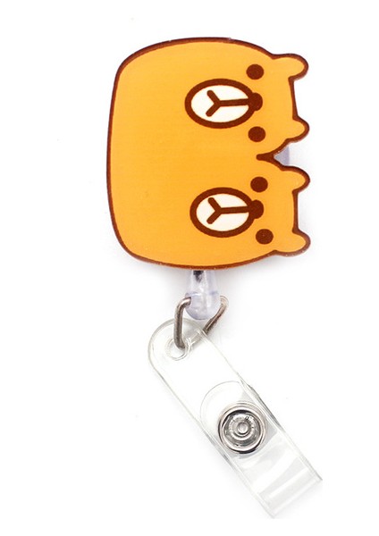 B Yaratıcı Yeni 26 Harfler Akrilik Geri Çekilebilir Rozet Makara Hemşire Doktor Öğrenci Sergi Kımlık Kartı Klipleri Rozet Tutucu Kırtasiye (Yurt Dışından)