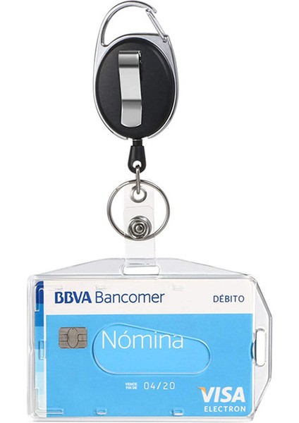 C-A2 Metal Rozet Tutucu Şeffaf Kart Kapağı Kadın Erkek Öğrenci Otobüsü Kart Tutucu Kılıf Ticari Kredi Kartları Banka Kımlık Kartı Tutucu (Yurt Dışından) fiyatları