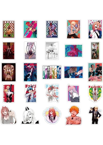 30 Adet 10/30/50 Adet Japon Animesi Etiket Graffiti Estetik Su Geçirmez Çocuk Pvc Bagaj Araba Gövde Bisiklet Gitar Kawii Karalama Defteri Çocuk Için (Yurt Dışından) modelleri