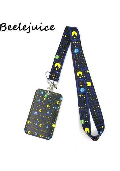 Stil 4 Siyah Renk Kordon Boyun Askısı Sanat Anime Moda Boyunluklar Otobüs Kımlık Adı Çalışma Kartı Tutucu Aksesuarları Süslemeleri Çocuklar Hediyeler (Yurt Dışından)