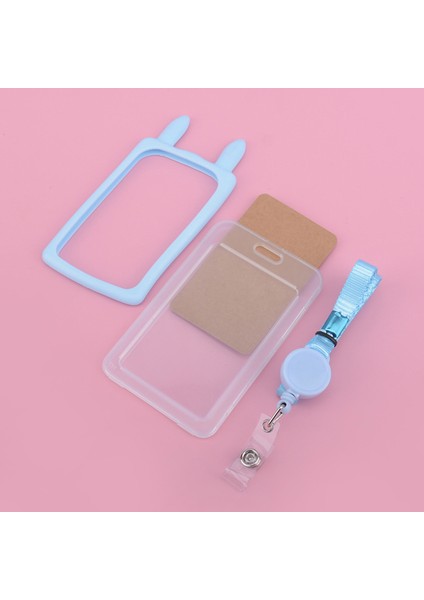 Stil 6 Sevimli Kedi Kart Tutucu Kimlik Kartı Tutucu Geri Çekilebilir Kordon Koruyucu Kılıf Kolye Çalışma Otobüsü Banka Fotocard Tutucu Kpop Kart Sahipleri (Yurt Dışından) fırsatları