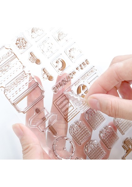 7.5x7.5 cm Fromthenon Şeffaf Silikon Damga Kolu Dizüstü Karalama Defteri Damga Mühür Diy Aracı Ofis ve Okul Malzemeleri Kırtasiye Mağazası (Yurt Dışından) indirimleri