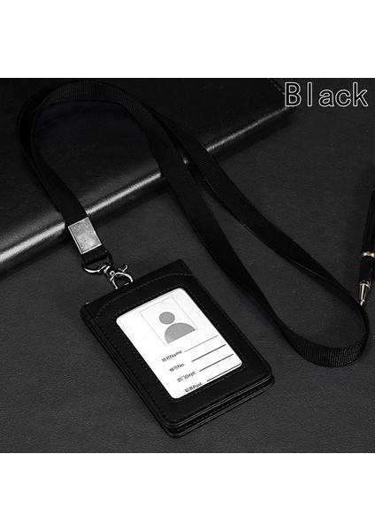 Bk Kimlik Kartı Paketi Yüksek Dereceli Pu Kart Tutucu Personel Kimlik Kartı Boyun Askısı Kordon Rozeti Boyun Askısı Otobüs Kimlik Sahipleri (Yurt Dışından)