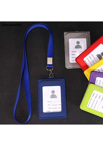 Bk Kimlik Kartı Paketi Yüksek Dereceli Pu Kart Tutucu Personel Kimlik Kartı Boyun Askısı Kordon Rozeti Boyun Askısı Otobüs Kimlik Sahipleri (Yurt Dışından) indirimleri