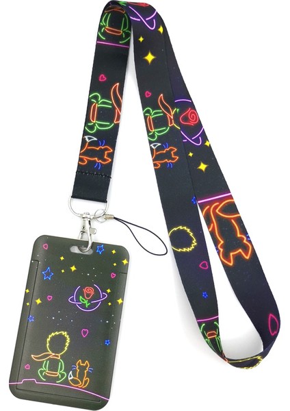 Boyun Askısı Tutucu Küçük Prens Karikatür Kredi Kartı Tutucu Kordon Kadın Erkek Çocuk Öğrenci Geri Çekilebilir Rozet Makara Kımlık Otobüs Klipleri Kart Rozeti Tutucu (Yurt Dışından) fiyatları